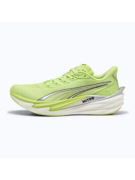 Încălțăminte de alergare pentru femei PUMA Deviate Nitro 4 sunny lime/puma silver