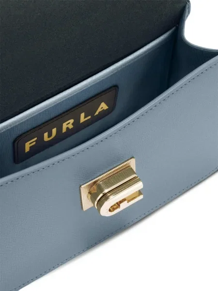Colier Furla cu bretele albastru