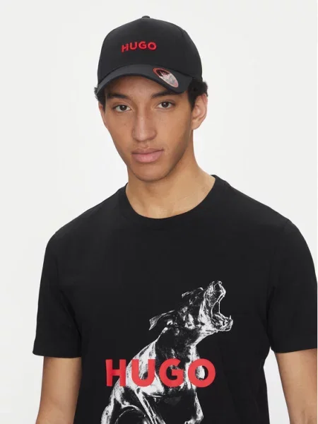 HUGO Kapa Jude rdeča črna