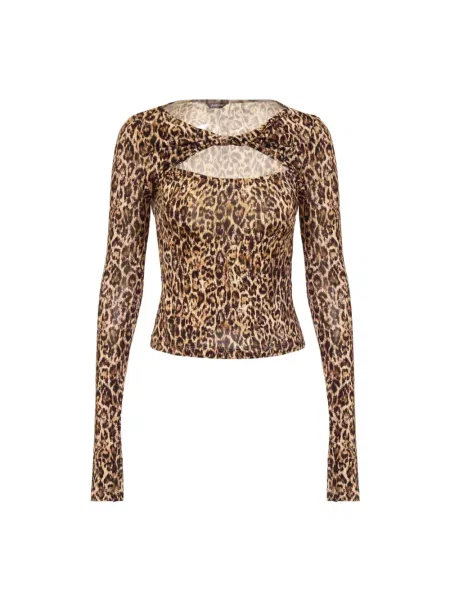 Bluzka Roberto Cavalli beżowa