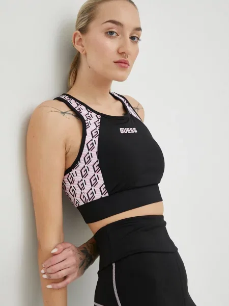 Спортен сутиен Guess черно