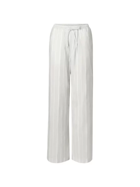 Pantaloni Loulou De Saison cu dungi cu cordon
