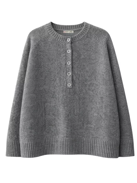 MixRay Svetr Pullover' šedá