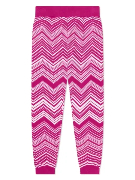 Legginsy dziecięce Missoni różowe