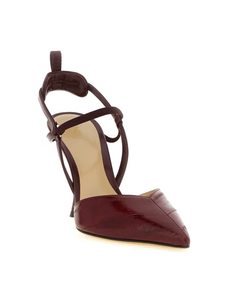 Czółenka Fendi czerwona