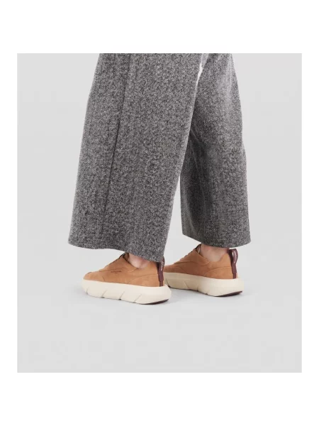 Sneakersy Alexander Smith skórzane brązowe
