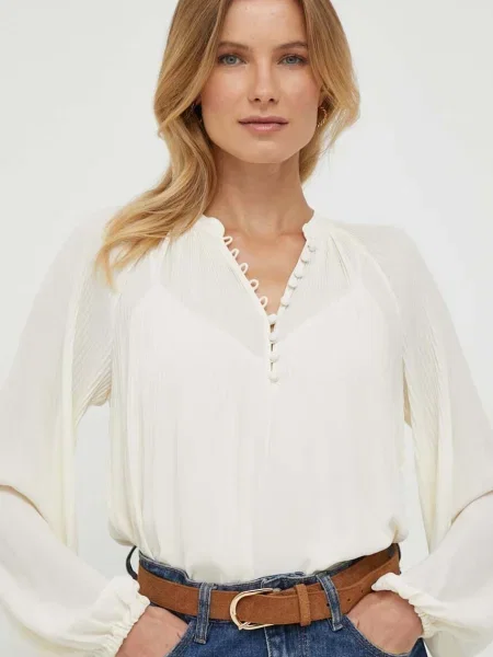 LAUREN RALPH LAUREN Блуза Екрю бежово