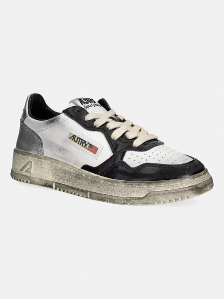 AUTRY sneakersy skórzane Supvint Low białe