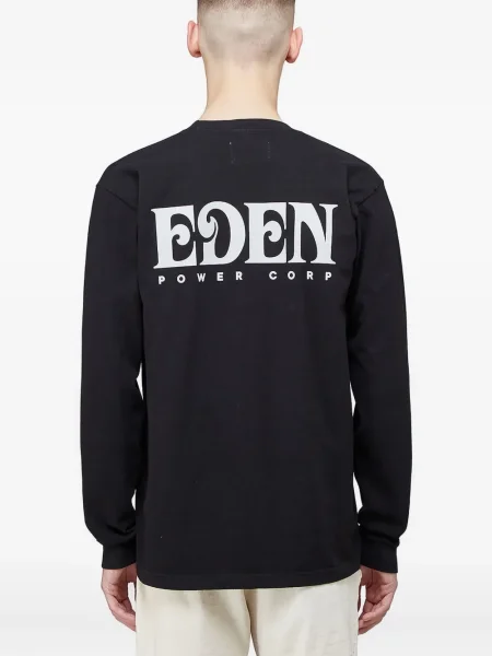 Dugo majica Eden Power Corp s printom crna