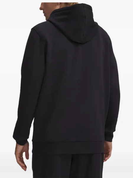 Hanorac cu glugă Under Armour din fleece negru
