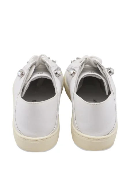 Sneakerși Stuart Weitzman de cristal alb