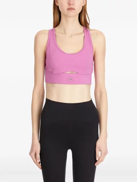 Yoga sutien Adidas By Stella Mccartney cu imagine roz