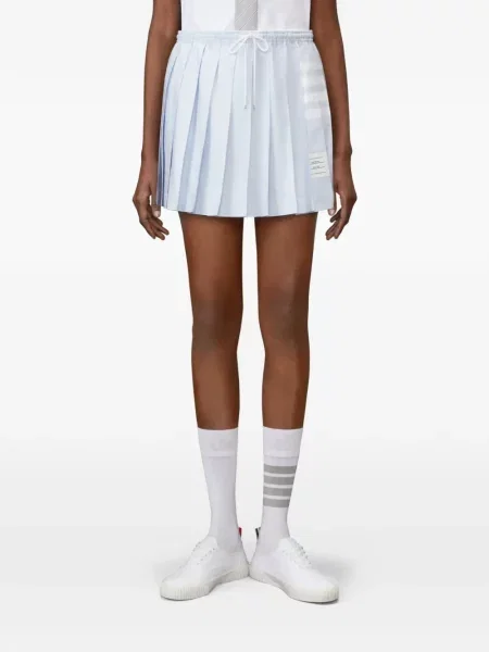 Fusta mini Thom Browne cu cordon albastru