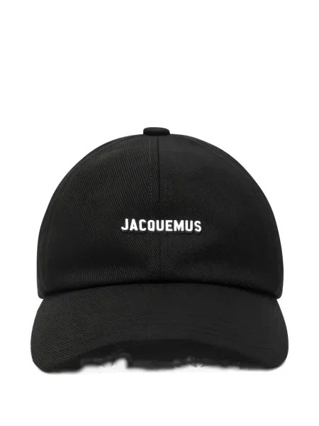 Kšiltovka Jacquemus s autogramem černá