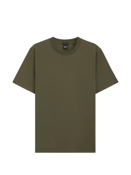 Tricou Boss cu autograf verde