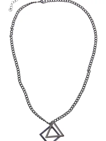 Urban Classics Verižica Mercury srebrna siva