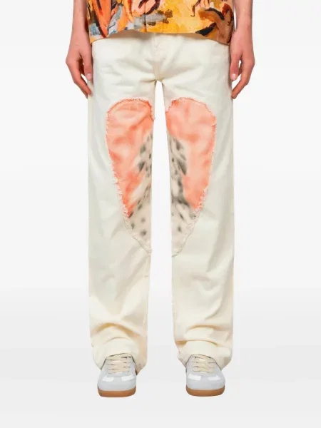 Kalhoty Carne Bollente se srdcovým vzorem