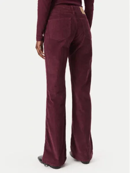 Tommy Jeans Jeans hlače Bootcut Fit vijolična