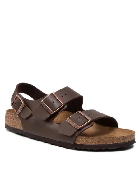 Birkenstock Sandale Milano Bs smeđa