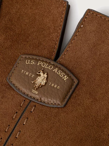 U.S. Polo Assn. сумка-шопер CHESTNUT