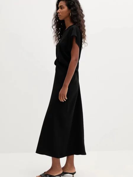 Marella sukienka maxi prosta czarny