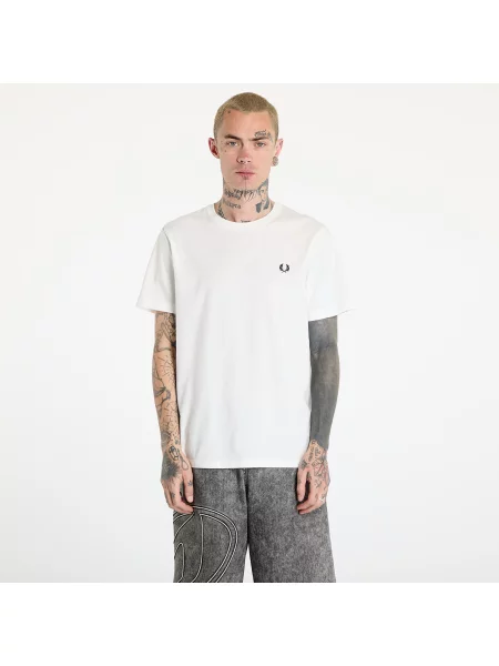 Tricou FRED PERRY Crew Neck Tee Snow White XL alb