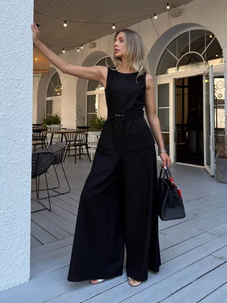 Комбинезон Jadone Fashion черный