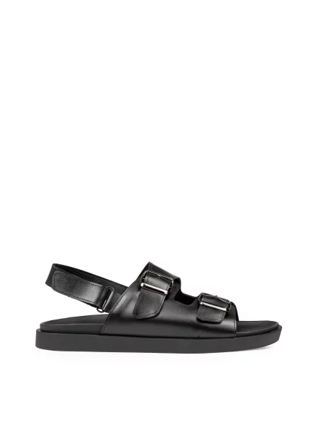 Шкіряні Сандалії Alex Bell чорний