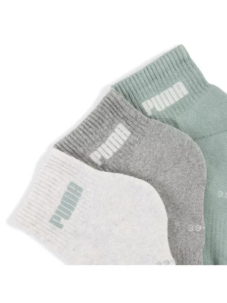Skarpetki za kostkę PUMA Unisex 3 pary zielone