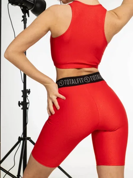 Спортивный топ Totalfit красный