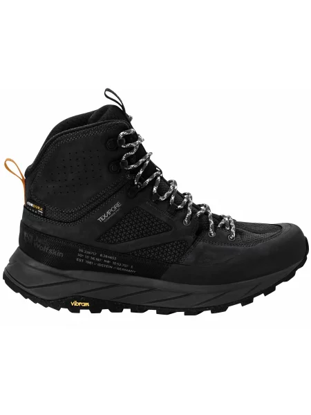 Кожаные ботинки Jack Wolfskin черные