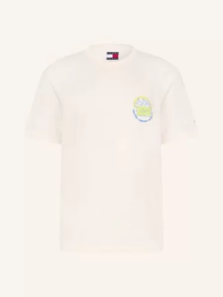 Tommy Jeans Koszulka beige beżowa