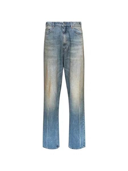 Blugi Mm6 Maison Margiela cu 5 buzunare albastru