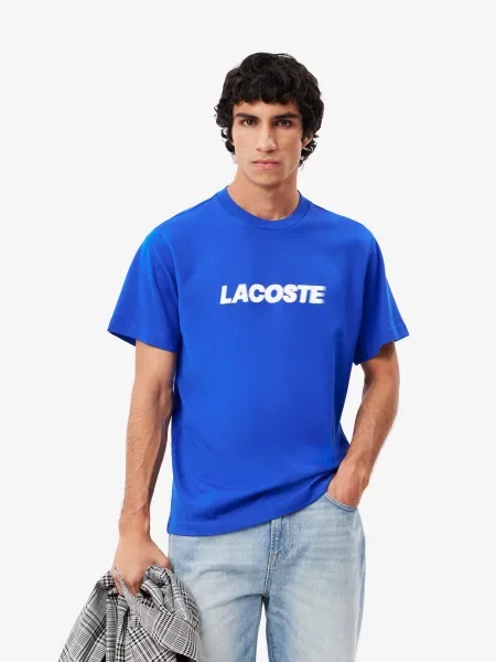 Футболка Lacoste синій