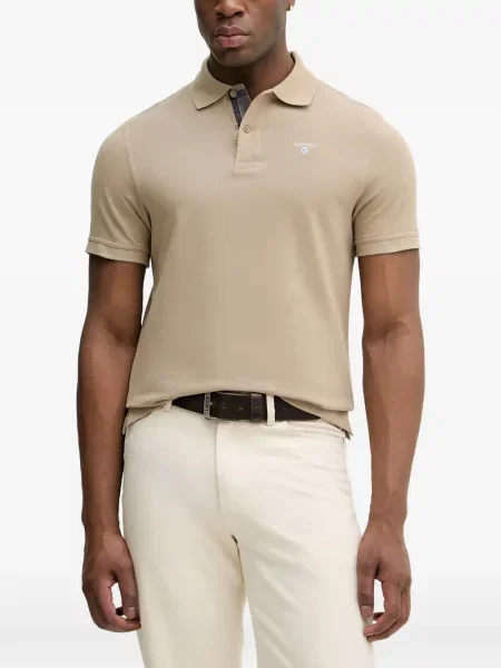 Tricou polo Barbour cu autograf