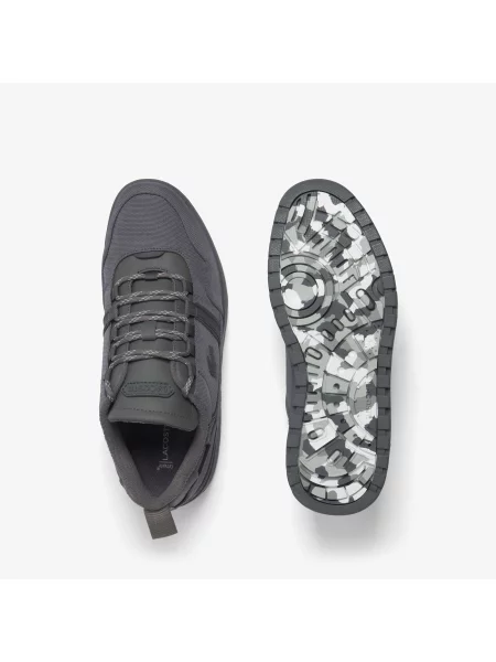 Lacoste Zimowe Sneakersy T-Clip szare