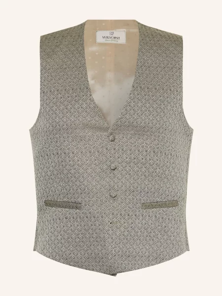 Wilvorst Vesta K Obleku Extra Slim Fit khaki gem.