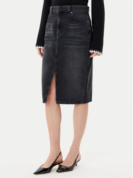 Marella Fustă de blugi negru