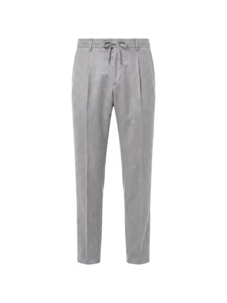 Pantaloni Peserico cu cordon gri