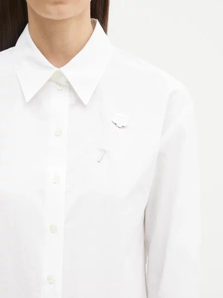 Сорочка Kenzo regular класичний комір білий