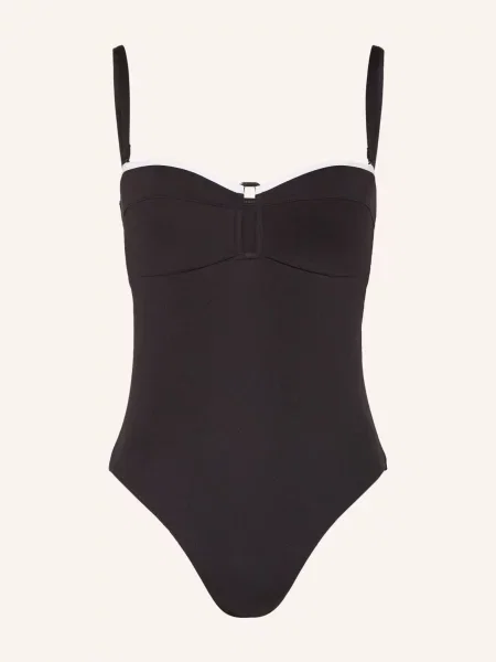 Chantelle Strój Kąpielowy Bandeau Authentic schwarz czarny