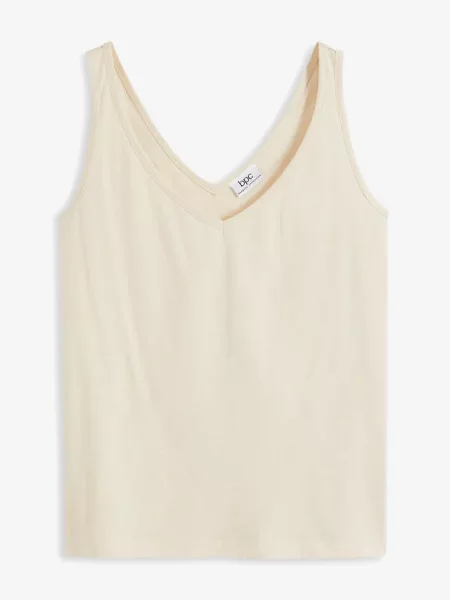 Top Bonprix beżowy