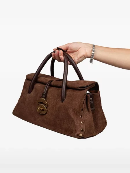 Geantă shopper Zanellato maro