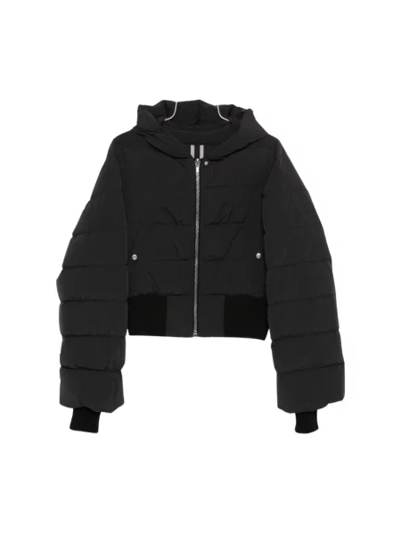 Kurtka Rick Owens z kapturem czarna