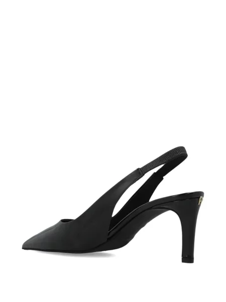 Pantofi cu toc Furla slingback negru