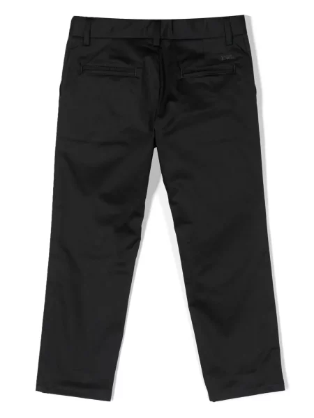 Spodnie dziecięce Emporio Armani niebieskie