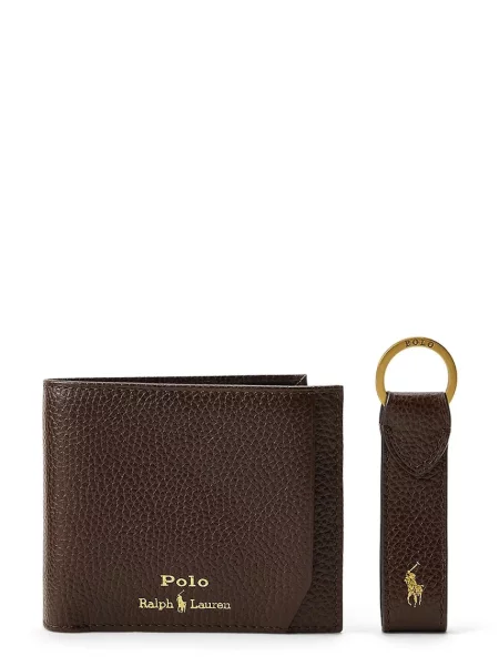 Portofel Polo Ralph Lauren din piele maro