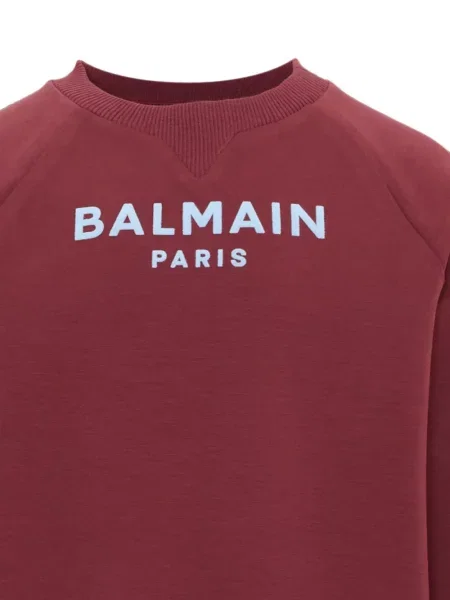 Bluza dziecięca Balmain czerwona