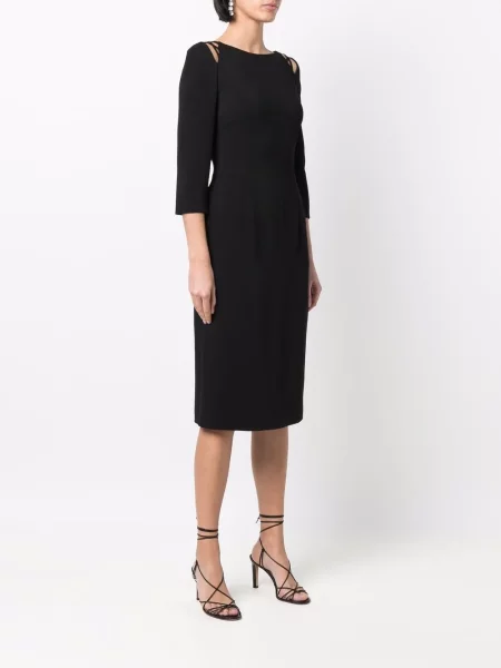 Rochie Alberta Ferretti cu bretele negru