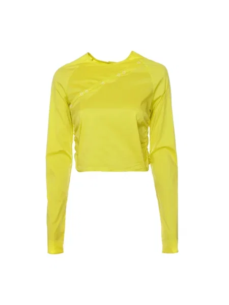 Top Ganni żółty
